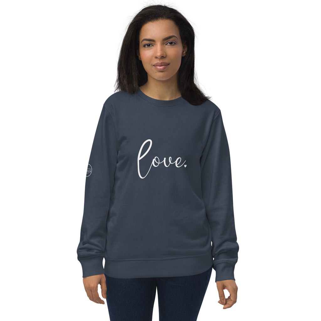 Unisex Organic Signature Love Movement Crew