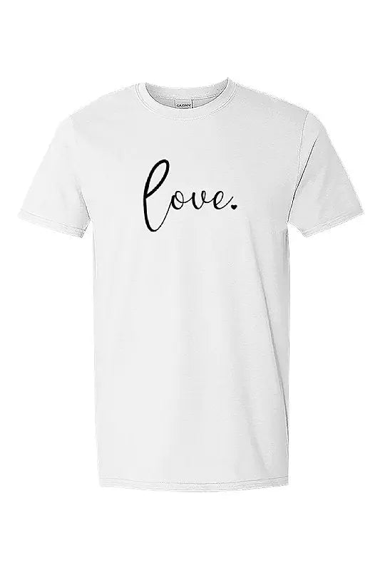 Signature Love Semi-Fitted Unisex T-Shirt Slaite